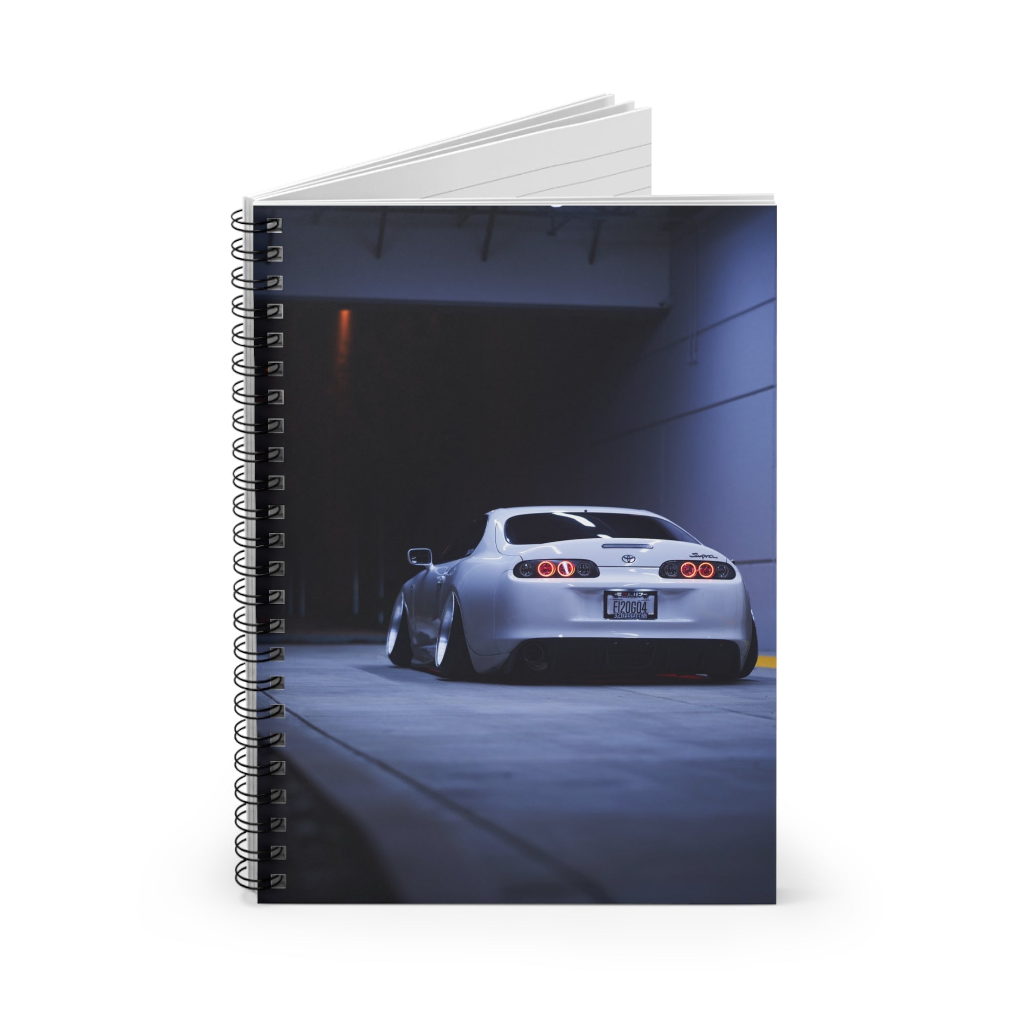 Toyota Supra Mk4 Automotive Spiral Notebook #007 - Throttle Designs