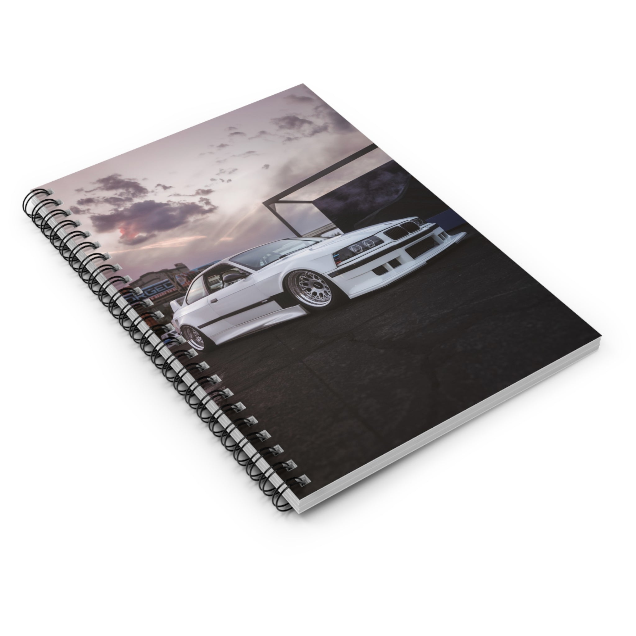 BMW E36 M3 Automotive Spiral Notebook #002 - Throttle Designs