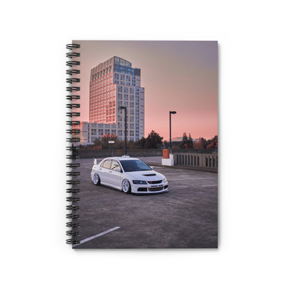 Mitsubishi Evo 8 Automotive Spiral Notebook #029 - Throttle Designs