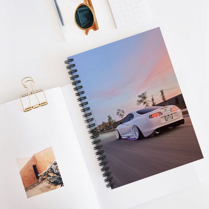 Toyota Supra Mk4 Automotive Spiral Notebook #015 - Throttle Designs