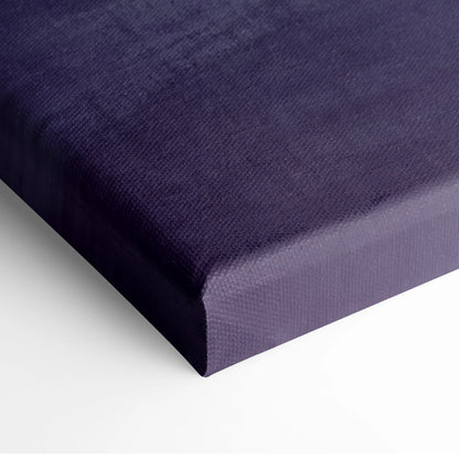 Deep navy woven canvas with textured surface and raised edges for Porsche 911 GT3 RS inspired premium wall decor