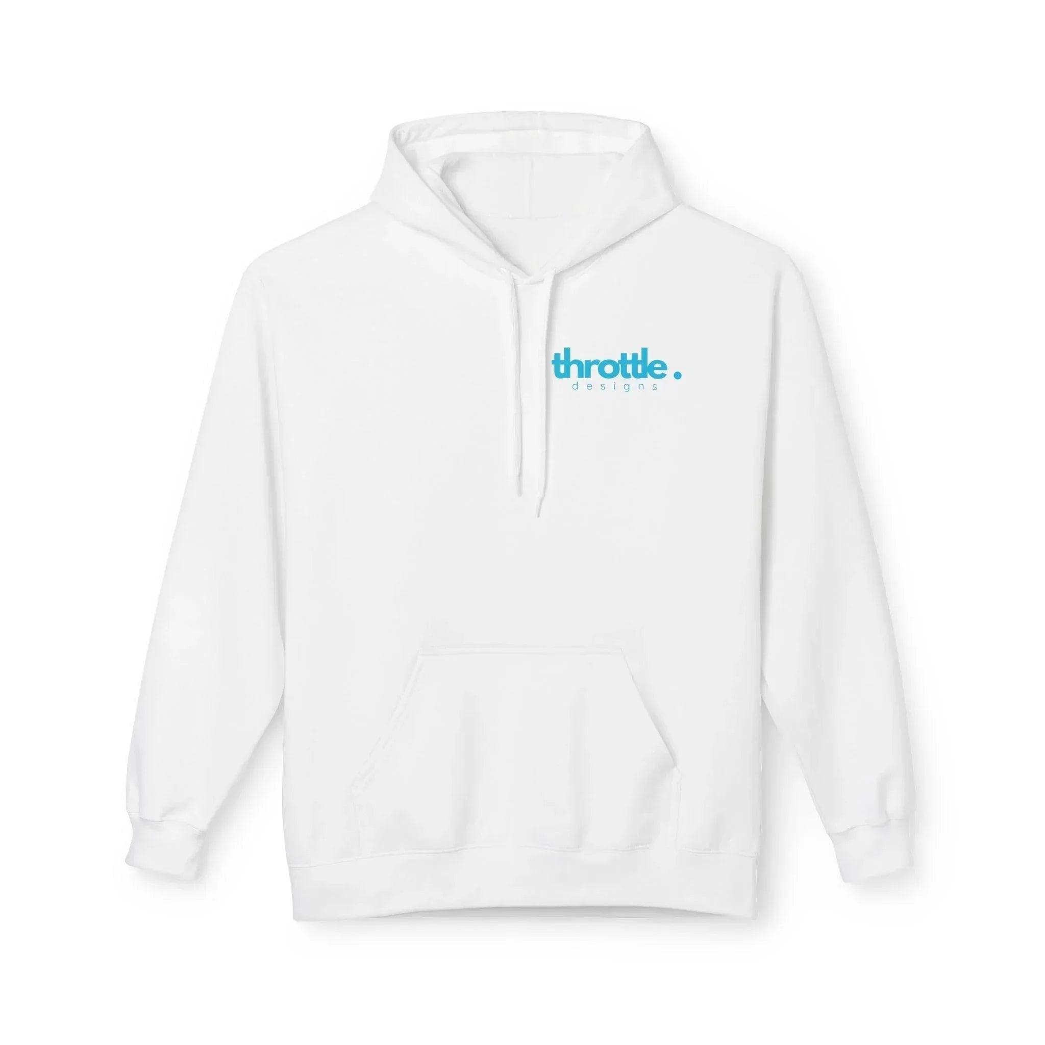 Artistic Vibes Fleece Hoodie with Headphone Design - Ultimate Comfort & Style