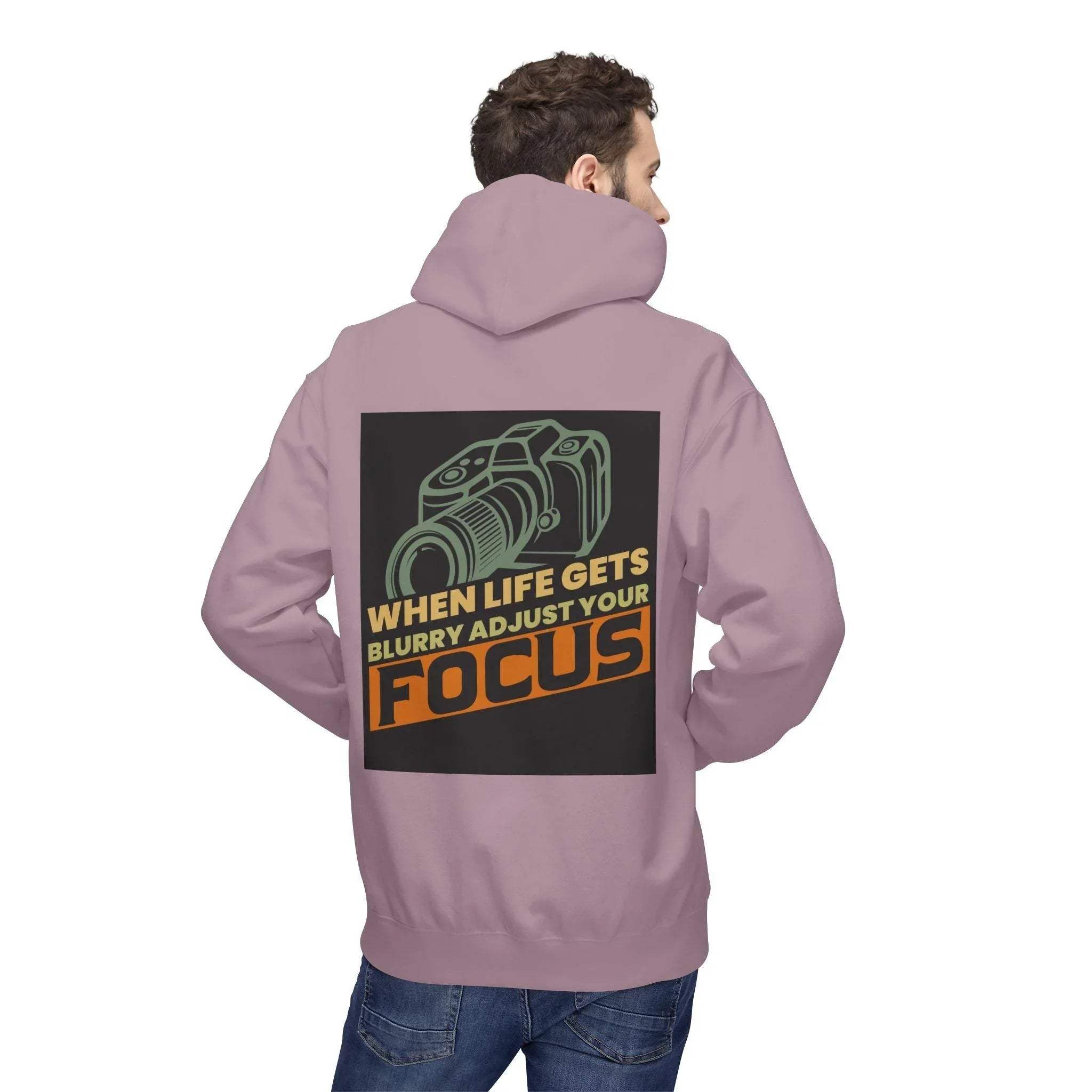 Ultimate Photographer's Fleece Hoodie: 'Adjust Your Focus' Comfort & Style