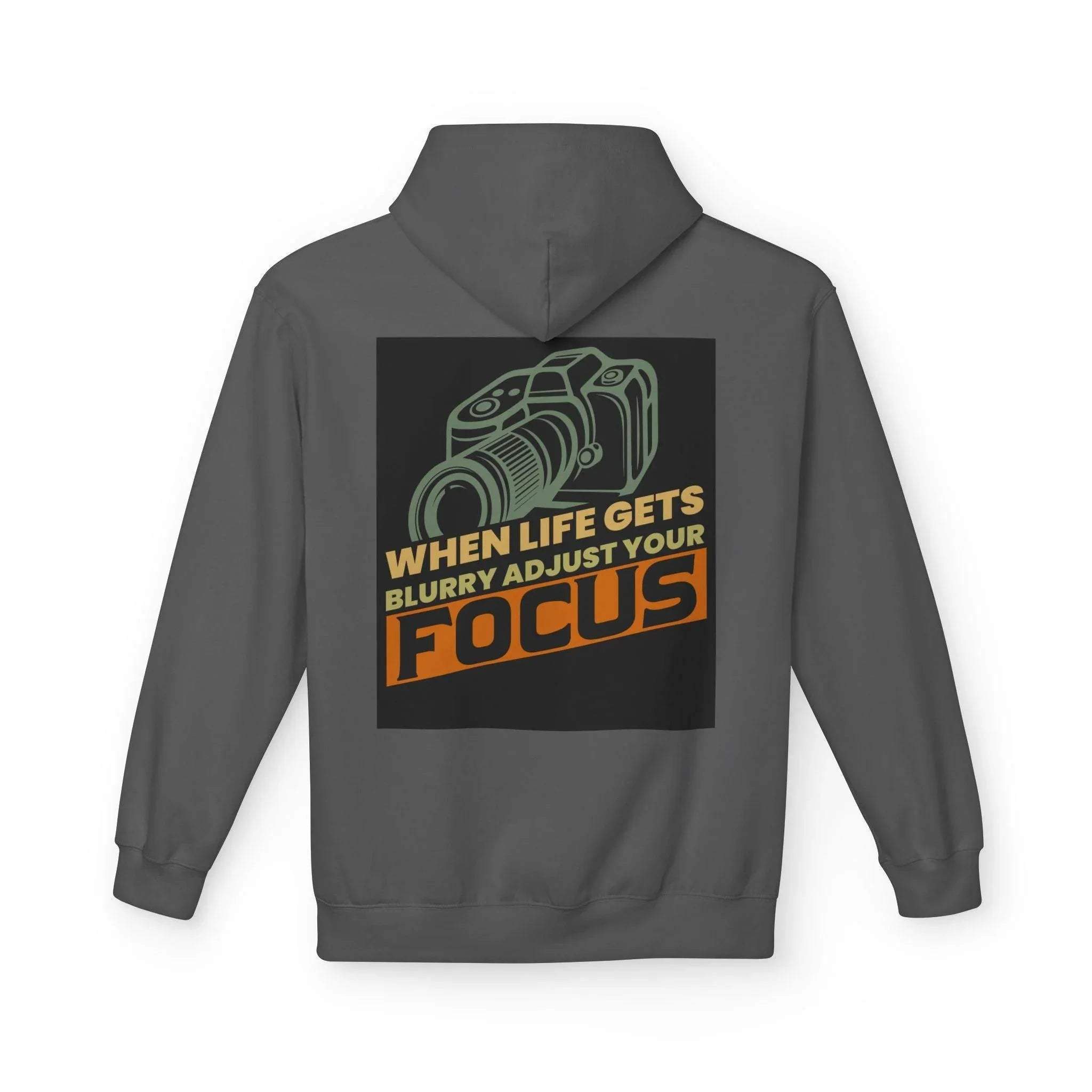 Ultimate Photographer's Fleece Hoodie: 'Adjust Your Focus' Comfort & Style