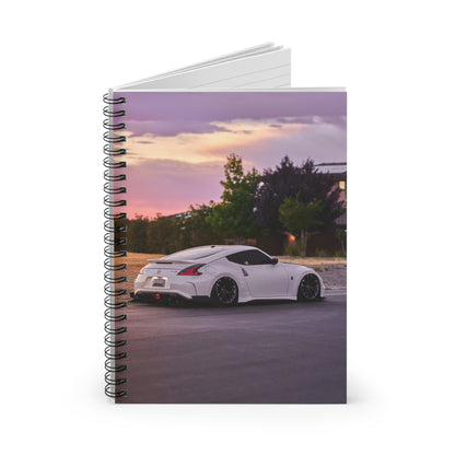 Nissan 370z Automotive Spiral Notebook #006 - Throttle Designs