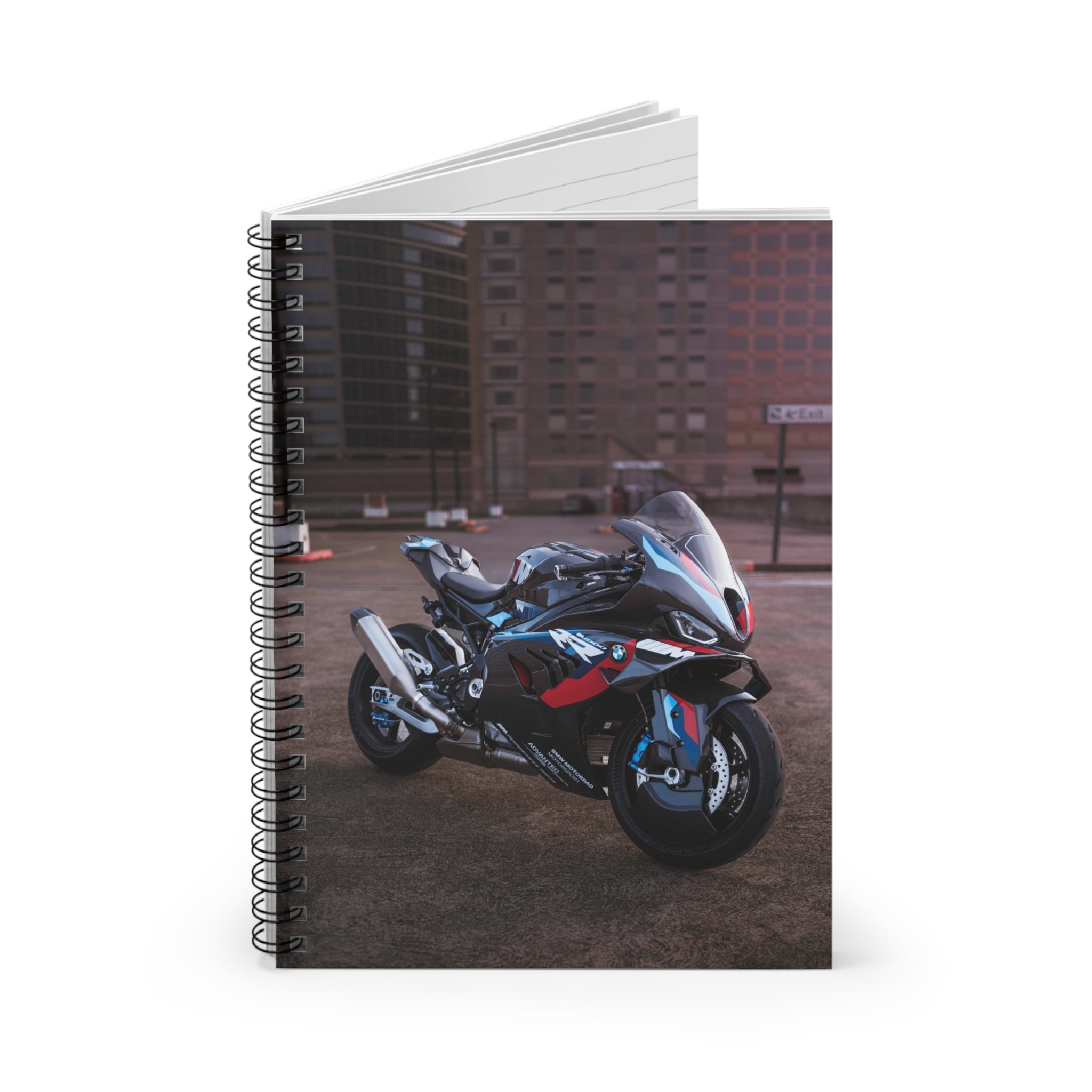 BMW M1000RR Motorcycle Spiral Notebook #008 - Throttle Designs