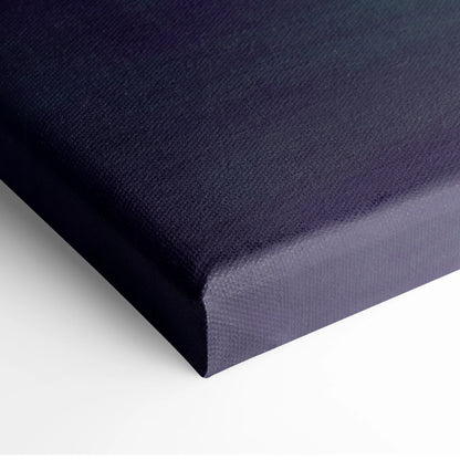 Dark navy canvas print with textured woven surface and raised edges for porsche 911 gt3 rs inspired automotive wall decor