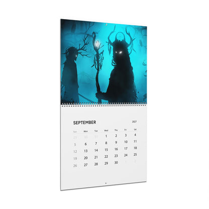 2027 Fantasy Character Calendar – Magical Artwork, Dream Worlds & Epic Fantasy Scenes