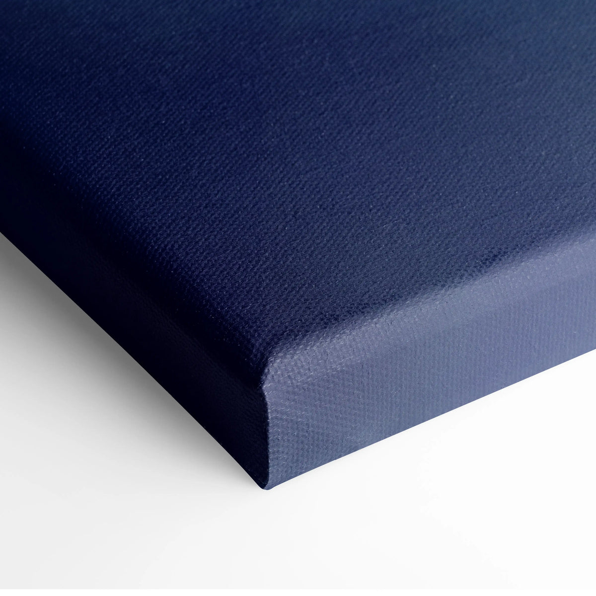Deep navy blue canvas with textured woven surface and raised edges in ducati panigale v4s inspired supersport wall art