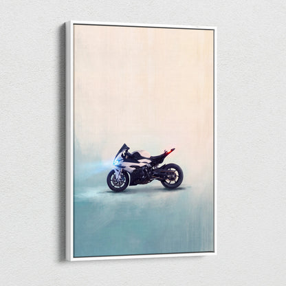BMW S1000RR Canvas Wall Art - Stunning Artistic Styled Artwork