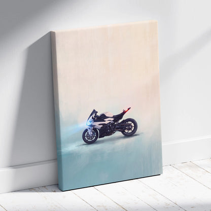 BMW S1000RR Canvas Wall Art - Stunning Artistic Styled Artwork