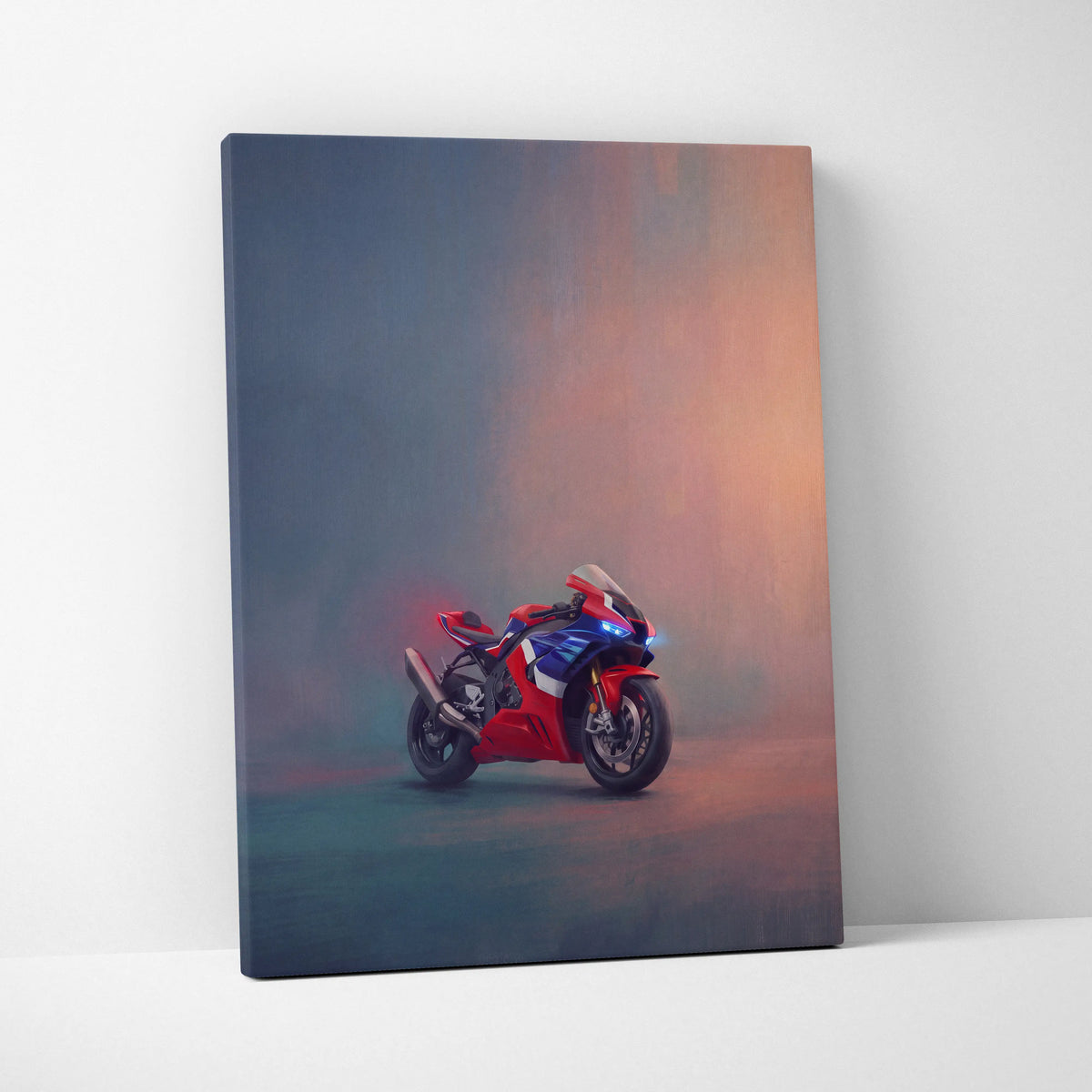 Honda CBR1000RR-R Fireblade Inspired Motorcycle Wall Art, Track Weapon Print and Racing Decor