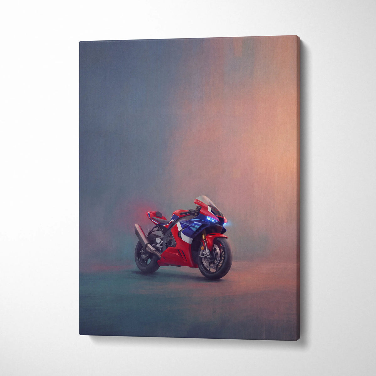 Honda CBR1000RR-R Fireblade Inspired Motorcycle Wall Art, Track Weapon Print and Racing Decor