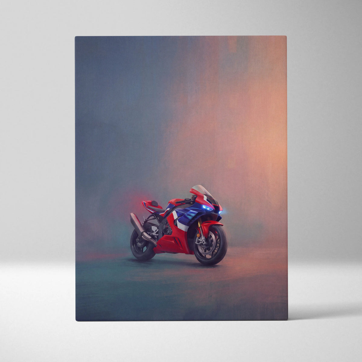 Honda CBR1000RR-R Fireblade Inspired Motorcycle Wall Art, Track Weapon Print and Racing Decor
