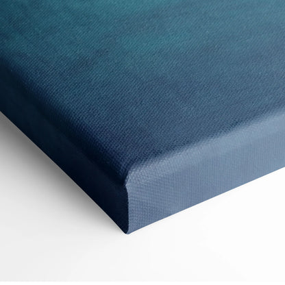 Deep blue mv agusta superveloce inspired canvas art with textured woven surface and raised edges for garage decor