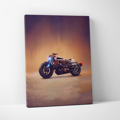 Sportster S Inspired Motorcycle Wall Art, American Cruiser Poster and Garage Decor