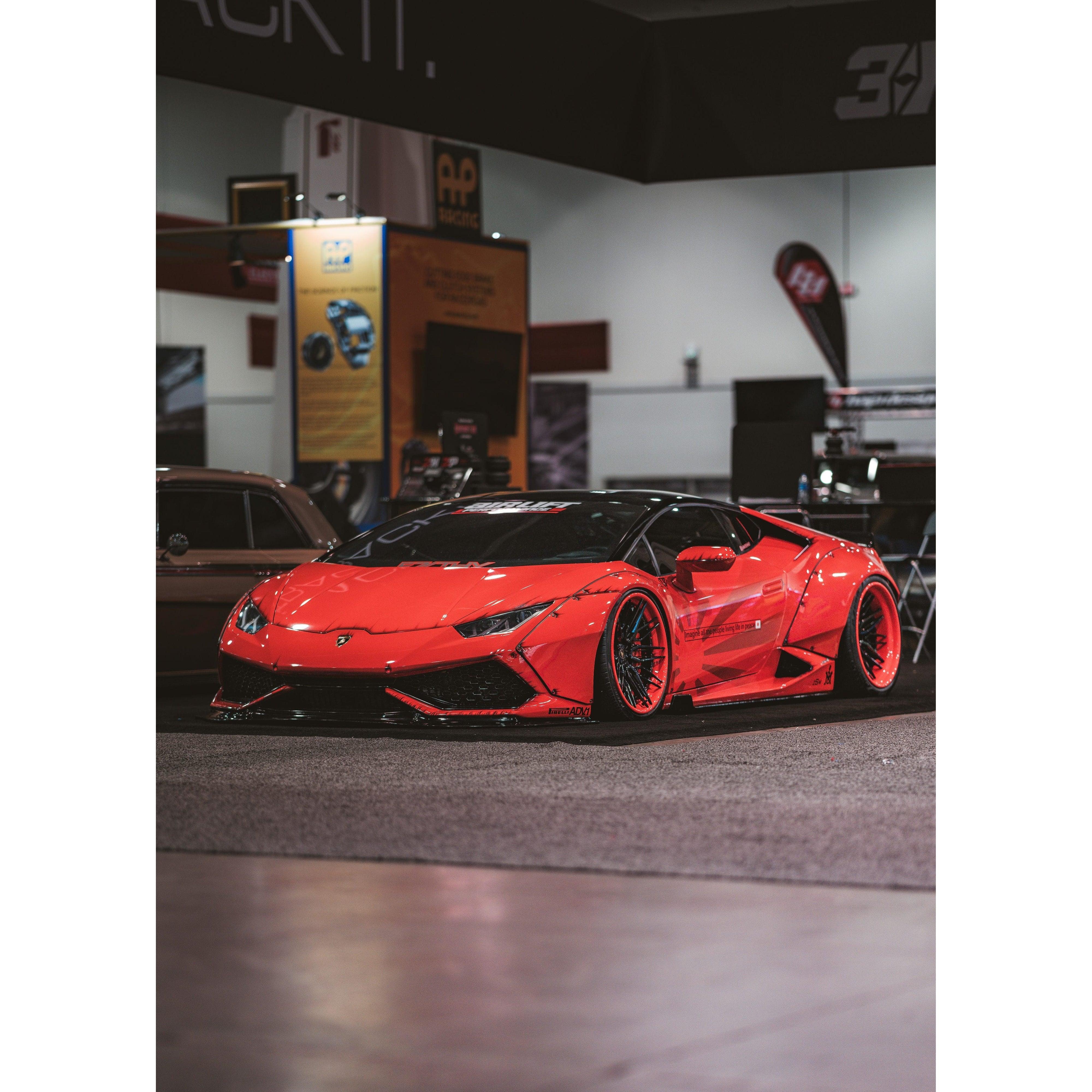 Lamborghini Huracan #055 High Resolution Art Print - Luxury Car Decor for Enthusiasts