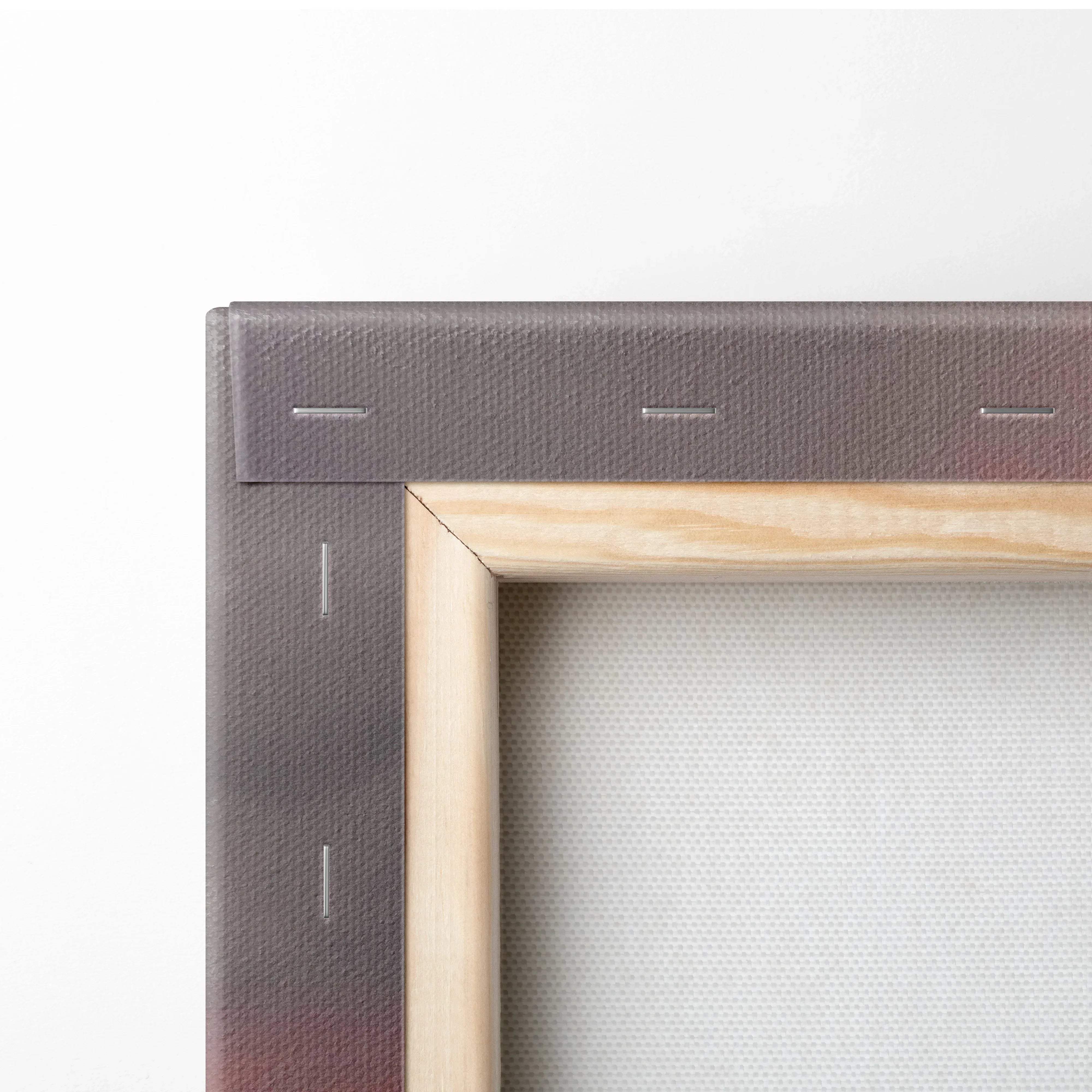 Light-colored wooden frame with textured gray canvas backing and subtle stitching for aprilia rsv4 1100 factory wall art