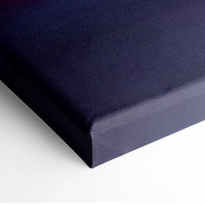 Lotus Evija inspired deep navy canvas art with textured woven surface and clean framed edges for premium automotive decor