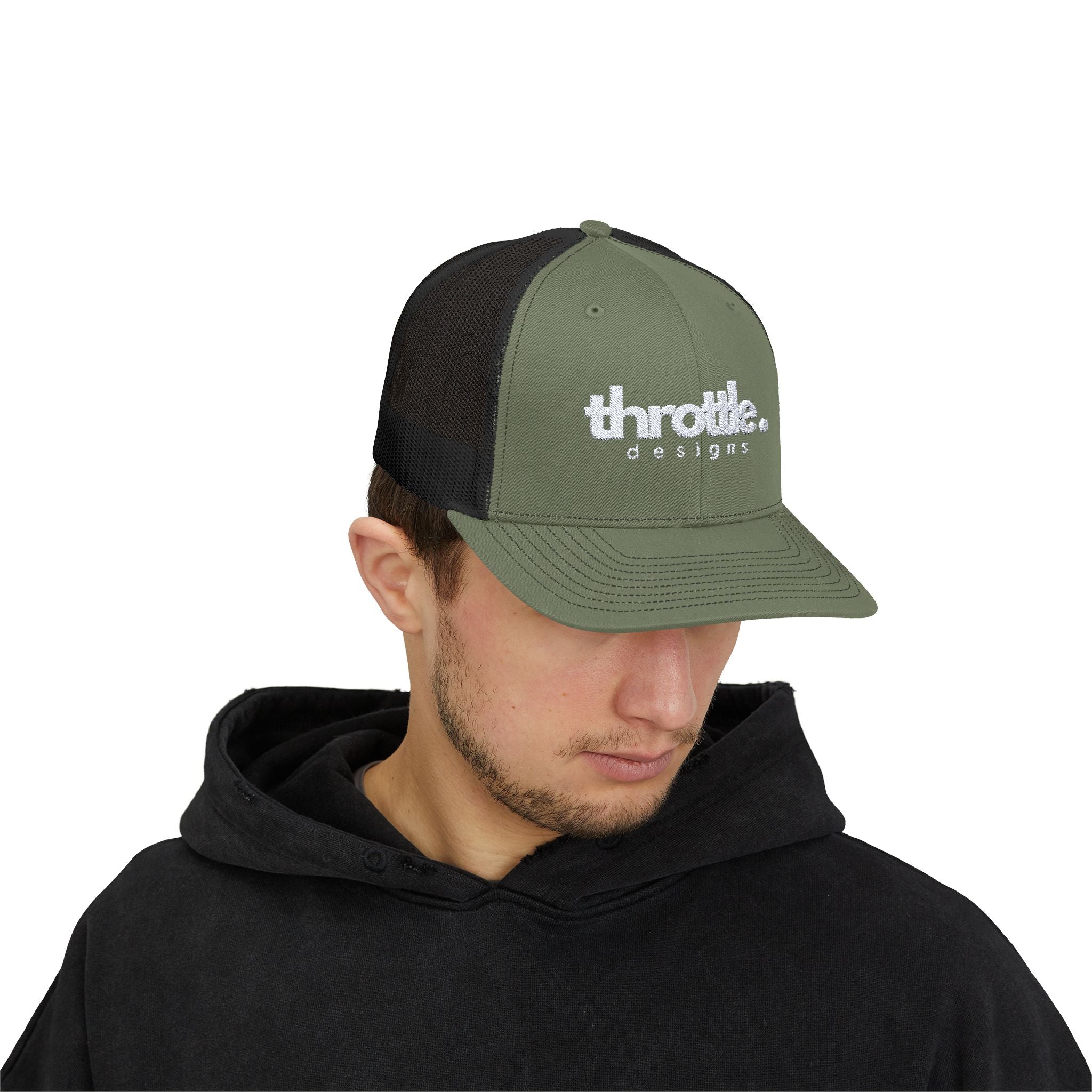 Premium Logo Snapback Cap - Throttle Designs