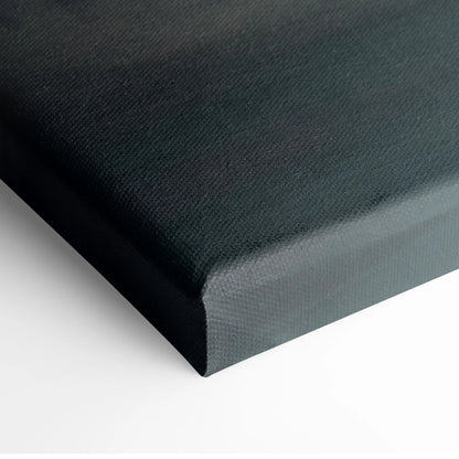 Black canvas with textured woven surface and raised edges for Porsche 911 GT3 RS inspired car wall art track edition
