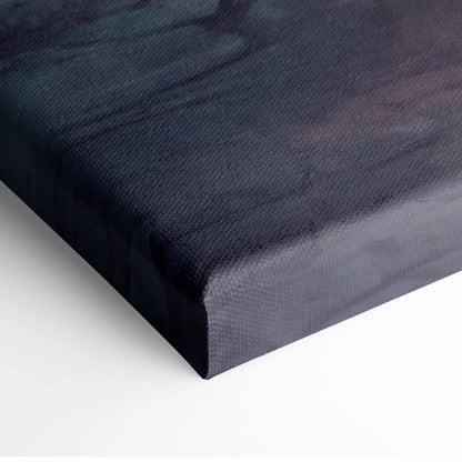 Dark blue woven canvas fabric texture of a Lamborghini Huracán STO inspired automotive wall art print
