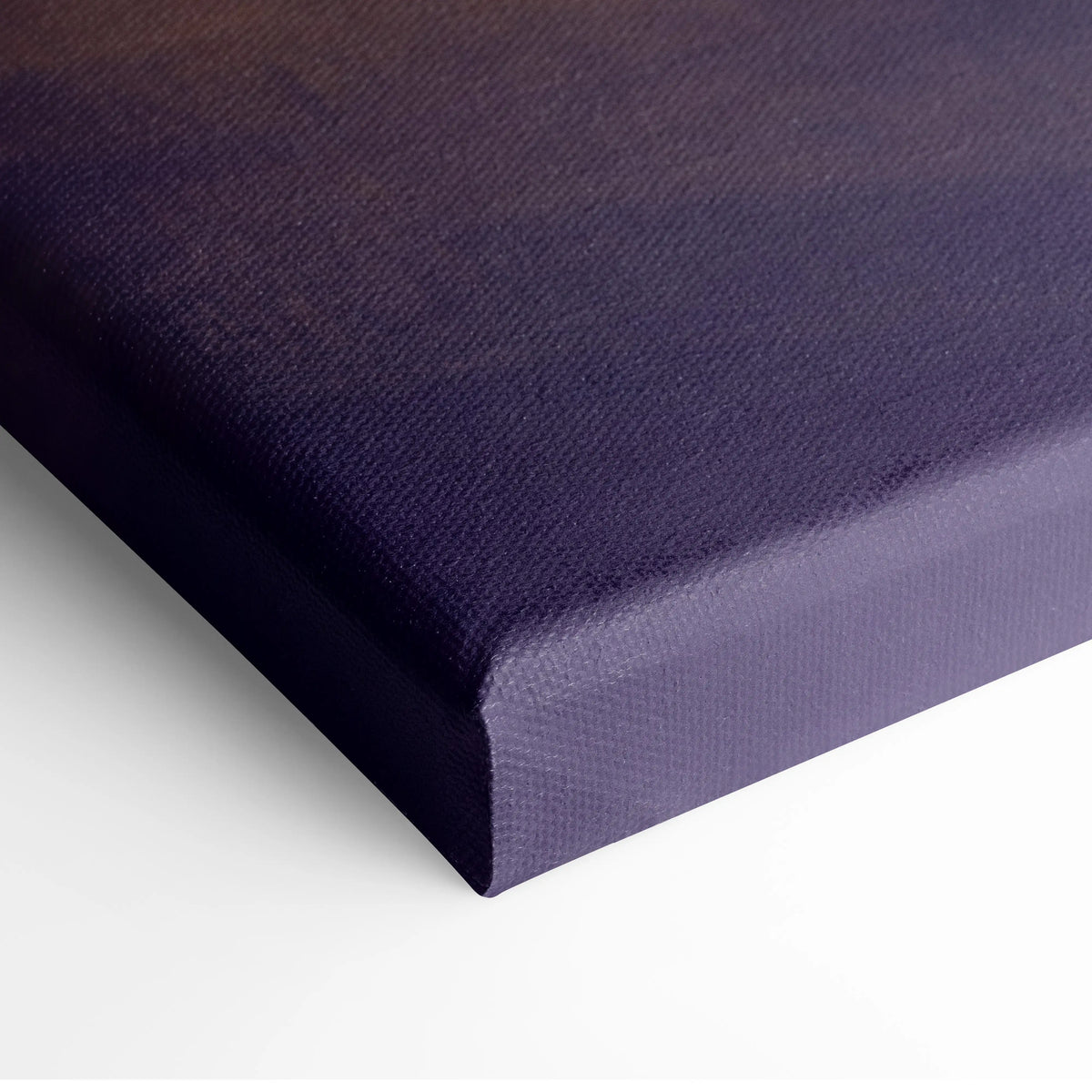 Deep purple canvas with textured woven fabric surface for aston martin valkyrie inspired supercar wall art print