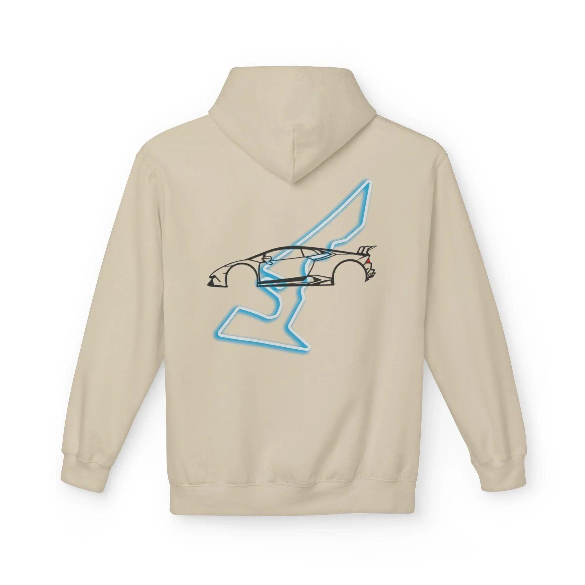 Circuit Of The Americas Huracan Performante Fleece Hoodie