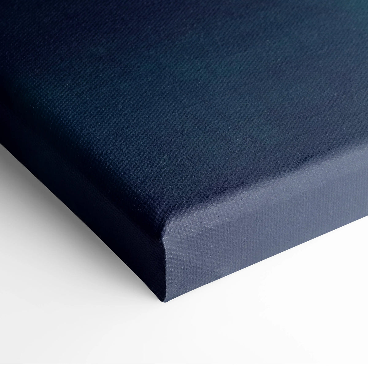 Deep navy canvas print with textured woven surface and raised edges featuring hennessey venom f5 inspired supercar art
