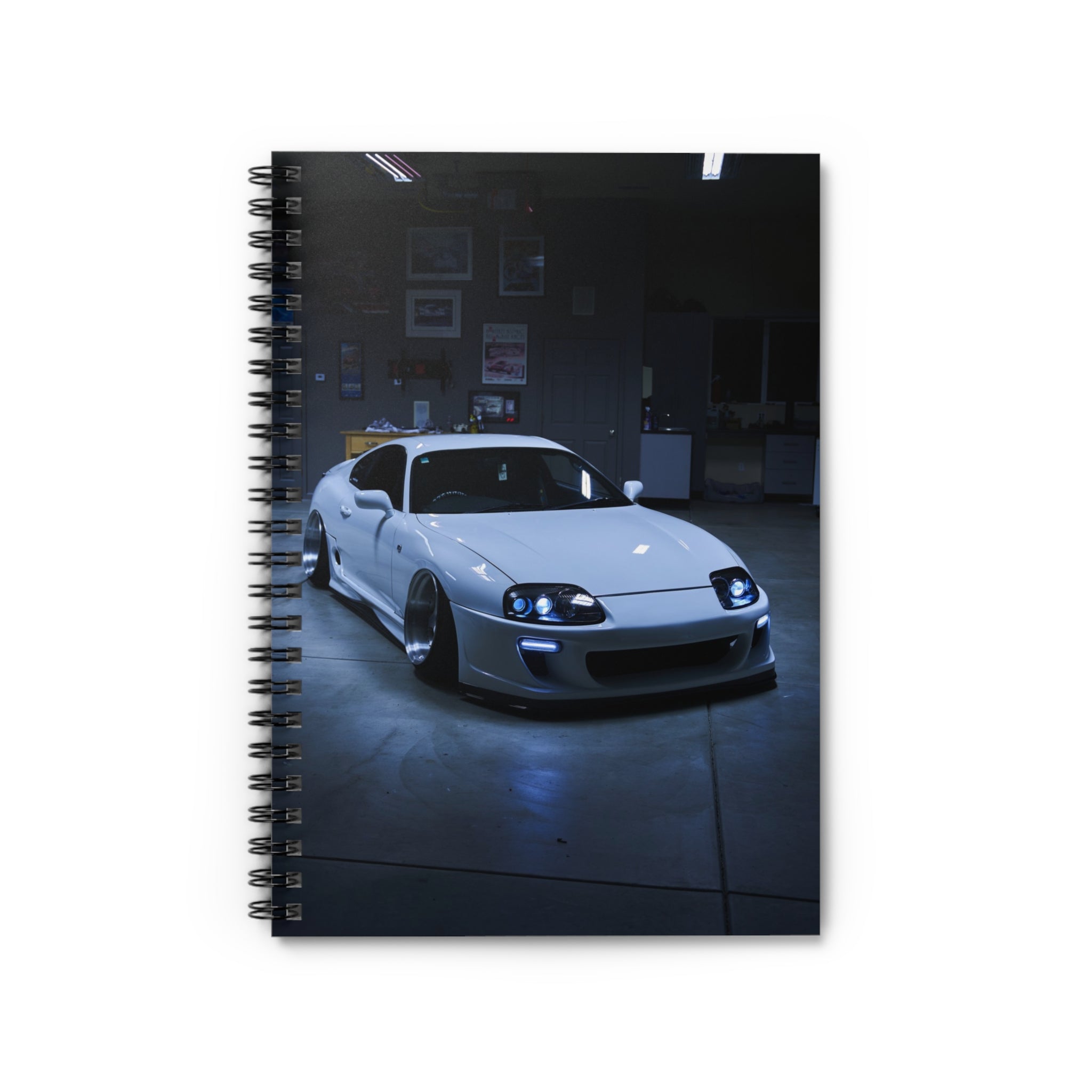 Toyota Supra Mk4 Automotive Spiral Notebook #012 - Throttle Designs