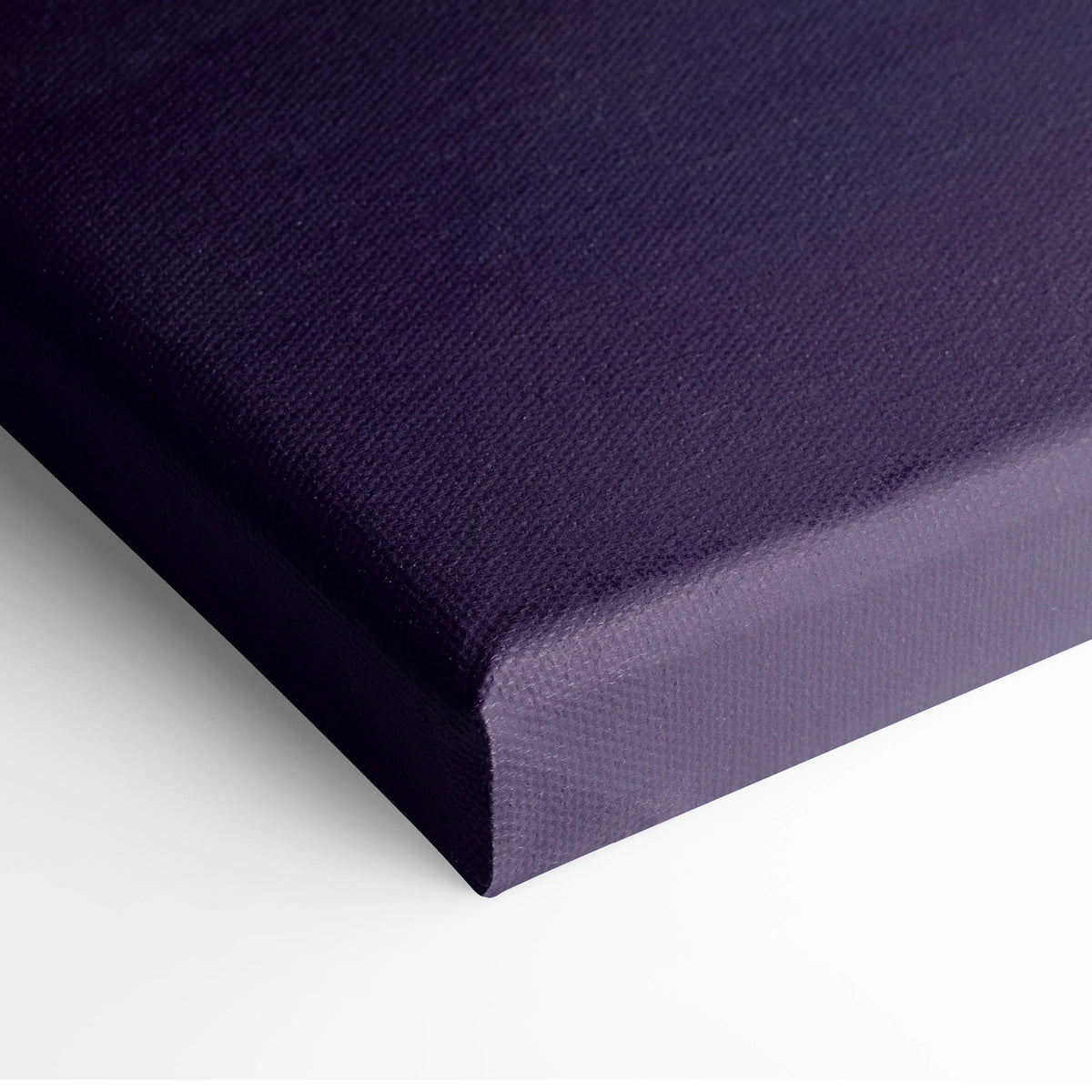 Deep purple woven fabric stretched canvas with finished edges for hennessey venom f5 inspired car wall art track edition