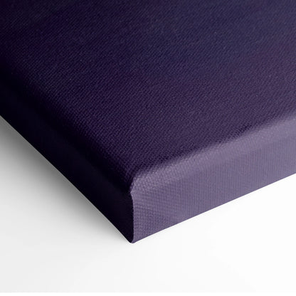 Deep purple woven fabric stretched canvas with finished edges for hennessey venom f5 inspired car wall art track edition