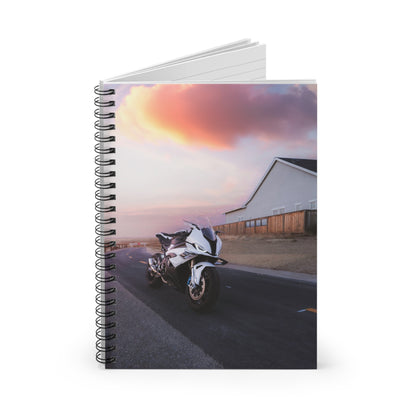 BMW S1000RR Motorcycle Spiral Notebook #112 - Throttle Designs