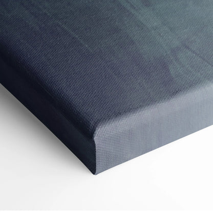 Dark blue canvas with textured woven fabric and raised edges for porsche 911 gt3 inspired car wall art track edition
