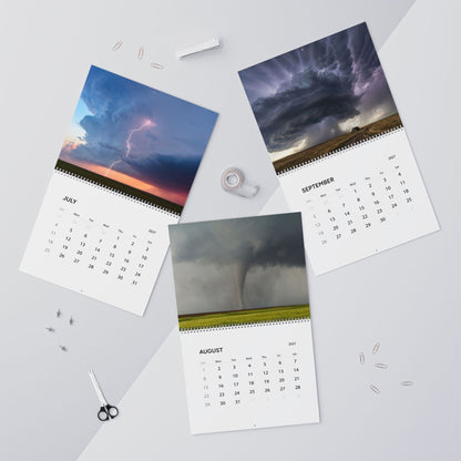 2027 Storm Artwork Wall Calendar – Dramatic Skies, Lightning & Powerful Weather Art Collection
