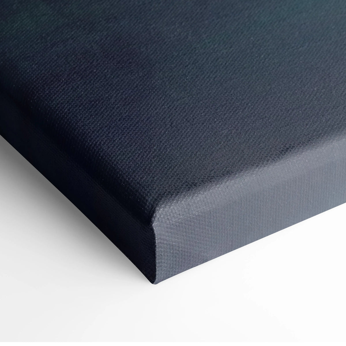 Chevrolet Camaro inspired black canvas art with textured woven surface and raised edges for living room wall decor