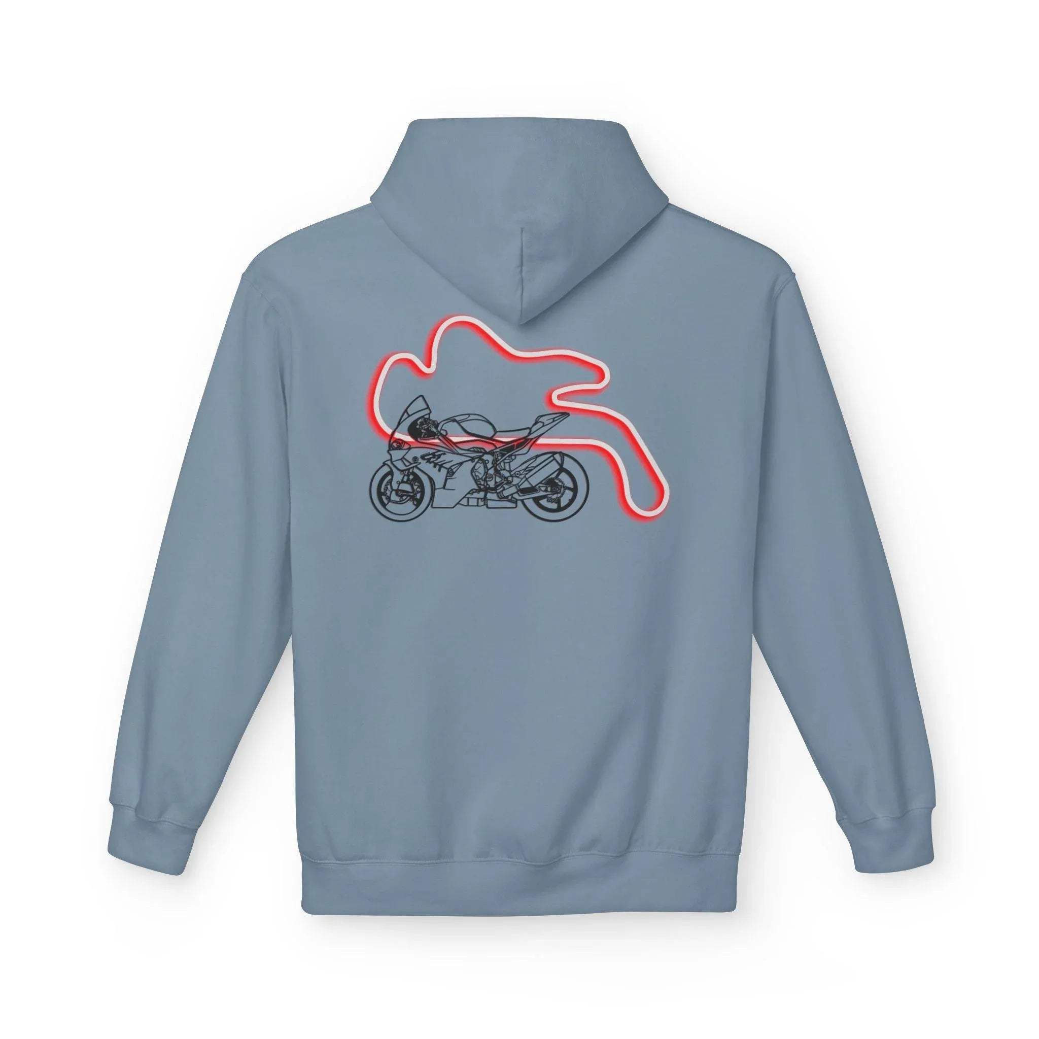 BMW Inspired M1000RR Phillip Island Fleece Hoodie Limited Edition for Fans