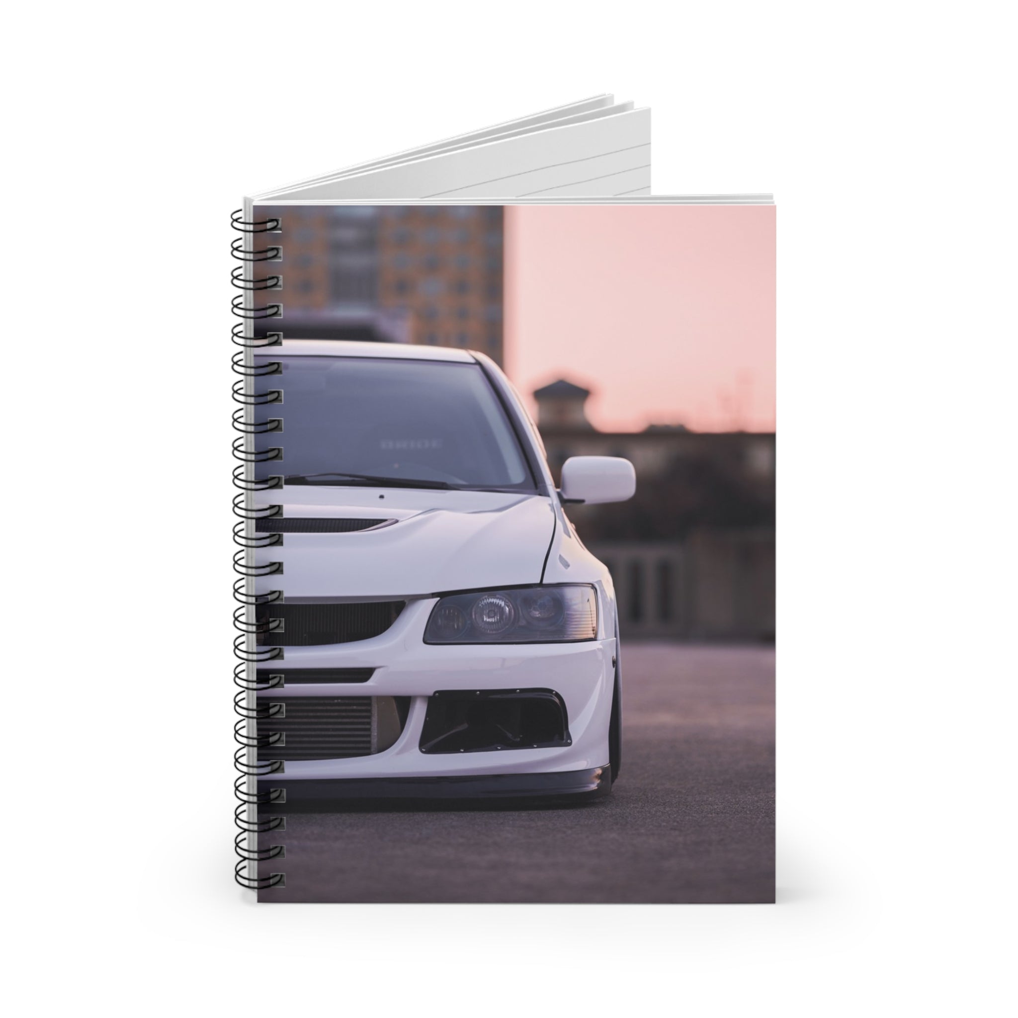 Mitsubishi Evo 8 Automotive Spiral Notebook #018 - Throttle Designs