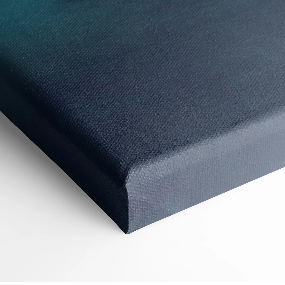 Dark blue textured canvas with subtle gradient and stitched edges for ferrari 458 italia inspired supercar wall art print