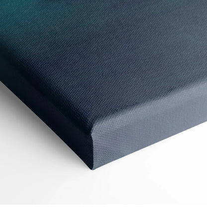 Dark blue textured canvas with subtle gradient and stitched edges for ferrari 458 italia inspired supercar wall art print
