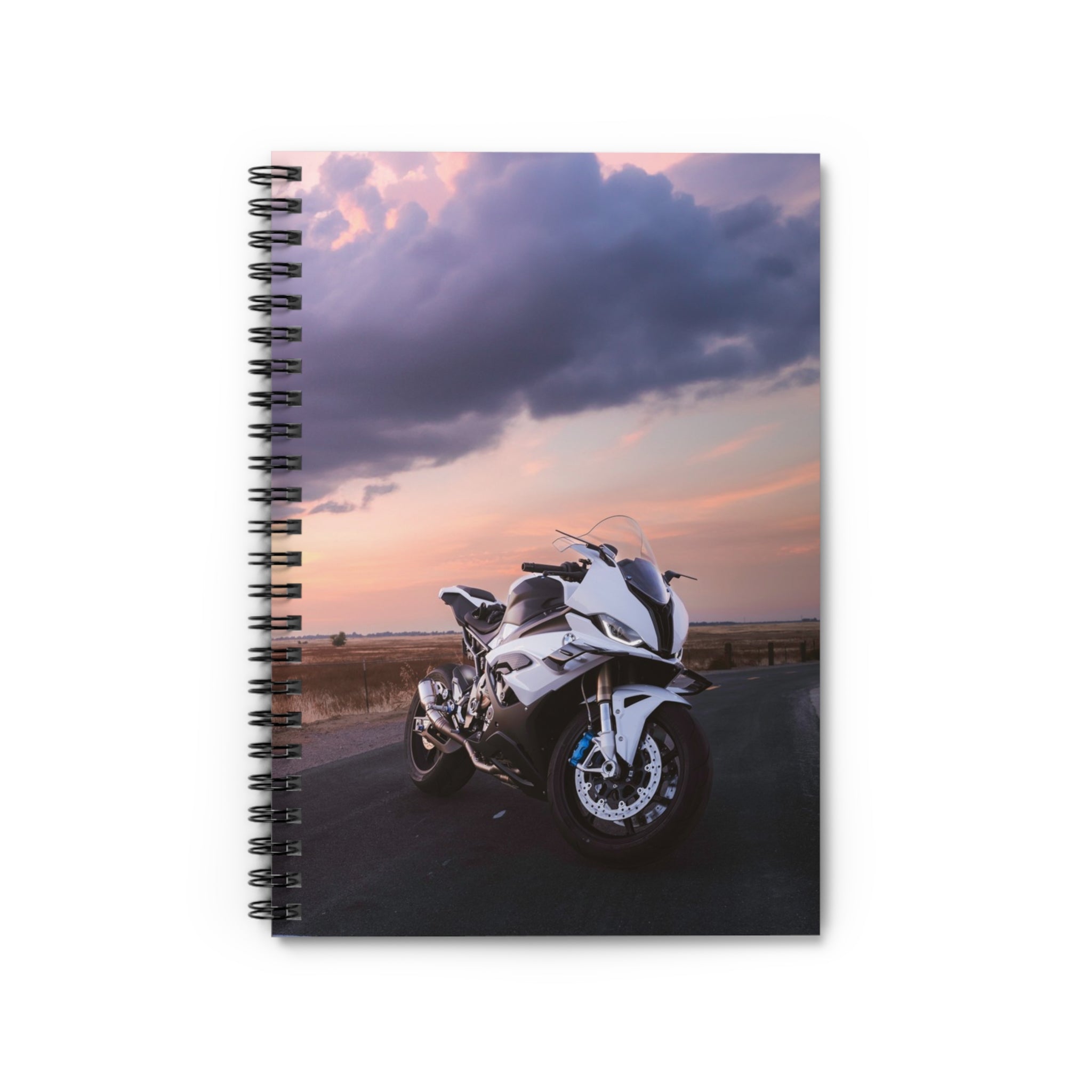 BMW S1000RR Motorcycle Spiral Notebook #114 - Throttle Designs