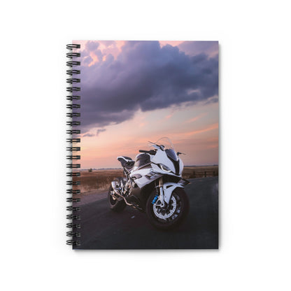 BMW S1000RR Motorcycle Spiral Notebook #114 - Throttle Designs