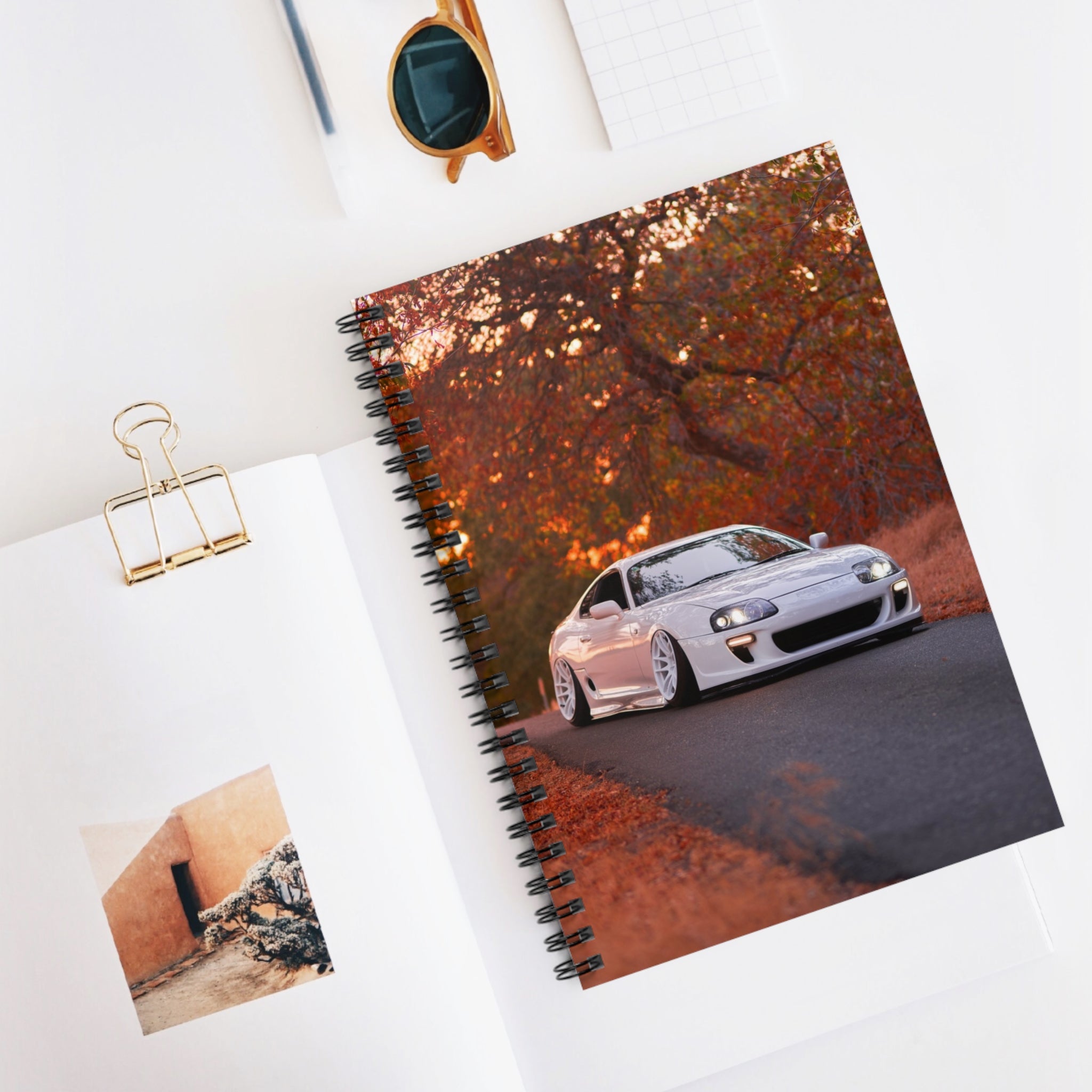 Toyota Supra Mk4 Automotive Spiral Notebook #013 - Throttle Designs