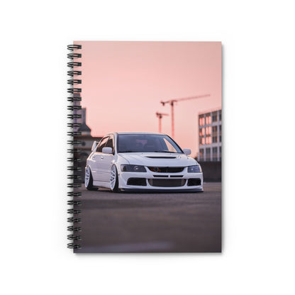 Mitsubishi Evo 8 Automotive Spiral Notebook #022 - Throttle Designs