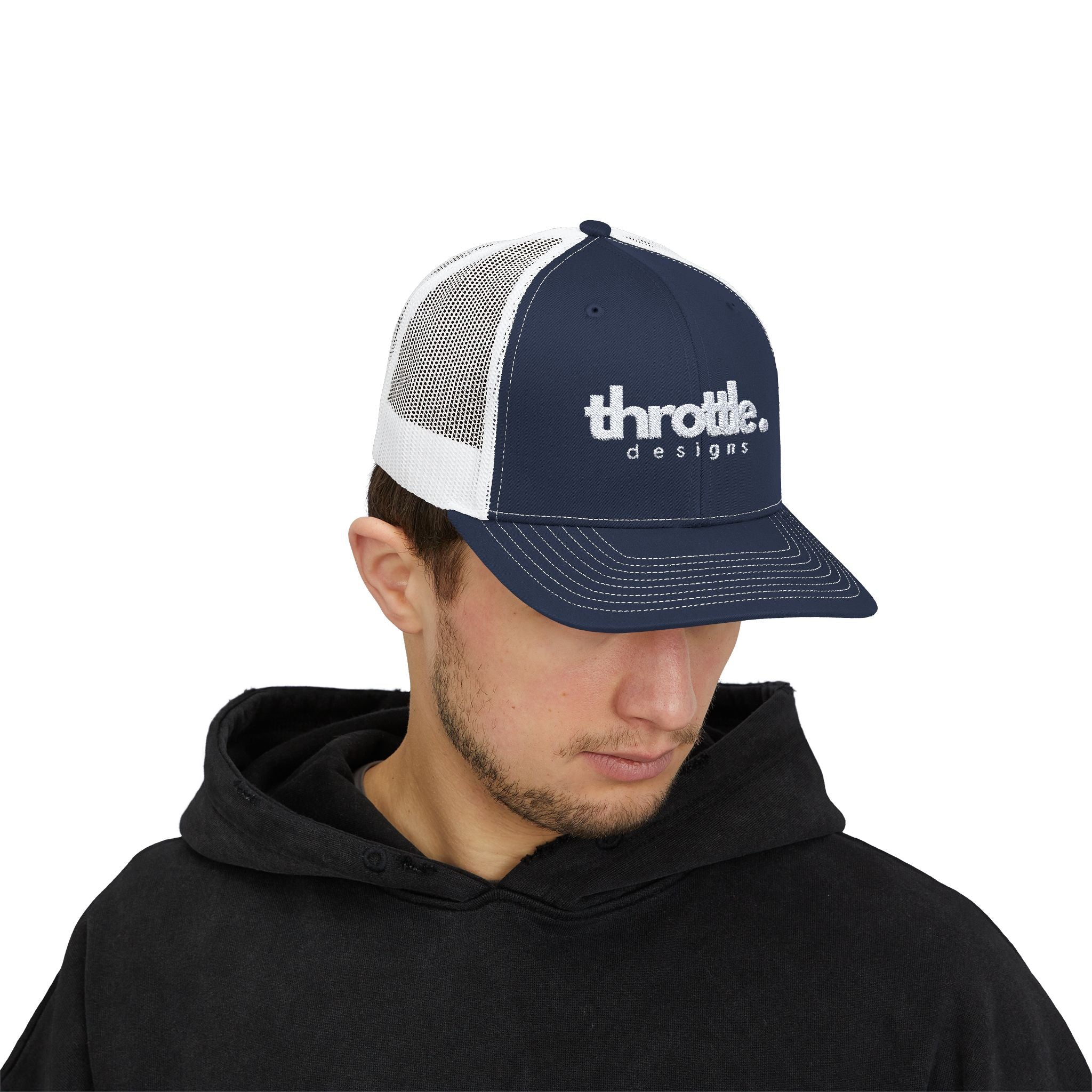 Premium Logo Snapback Cap - Throttle Designs