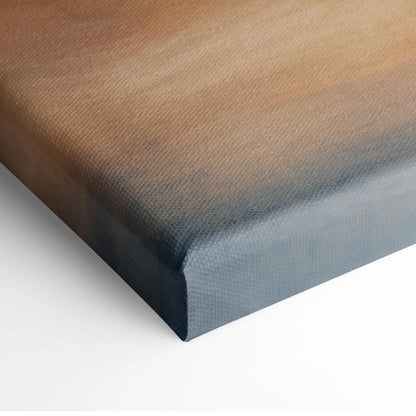 Lamborghini huracán sto inspired supercar canvas art print with smooth brown to navy blue gradient and textured surface