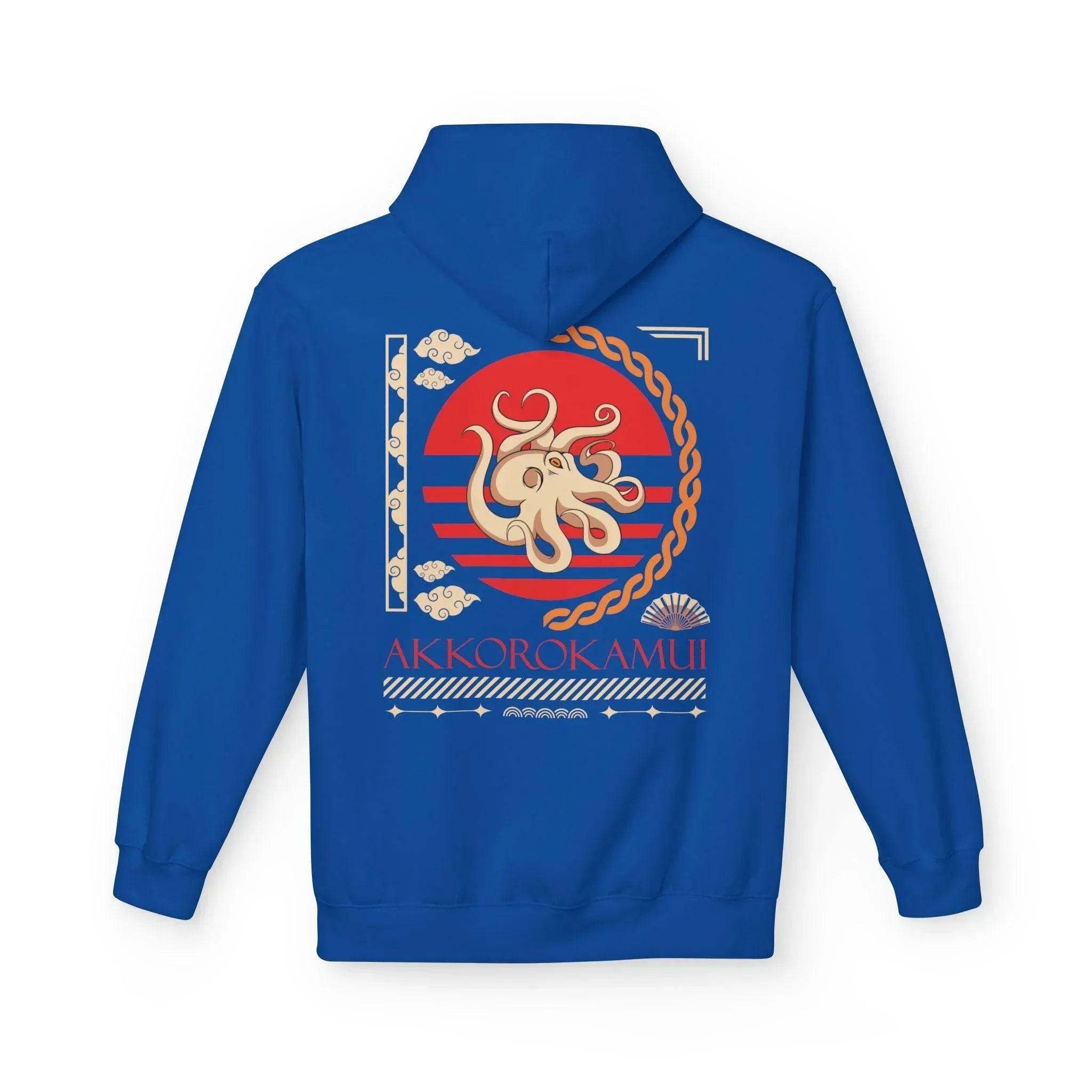 Ultimate Comfort Japanese Streetwear Fleece Hoodie – Akkorokamui Edition