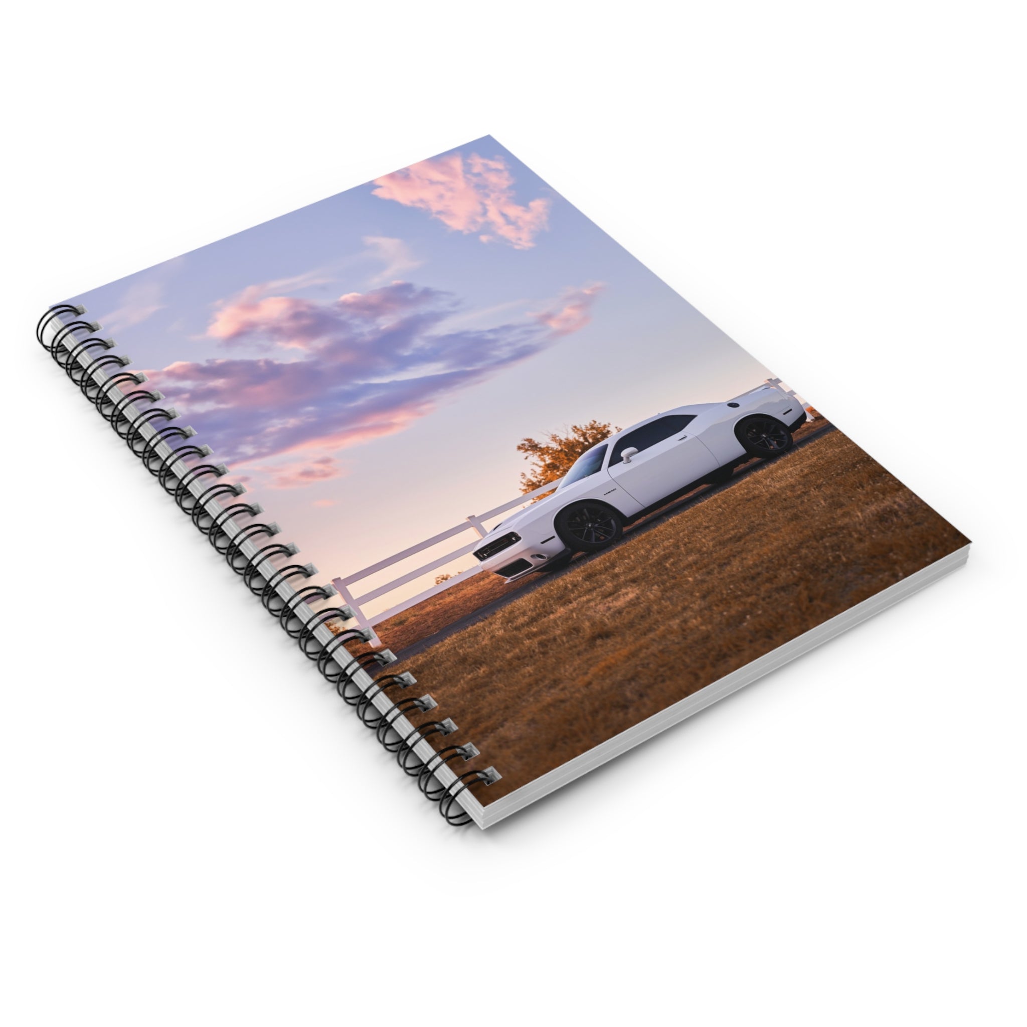 Dodge Challenger Automotive Spiral Notebook #005 - Throttle Designs