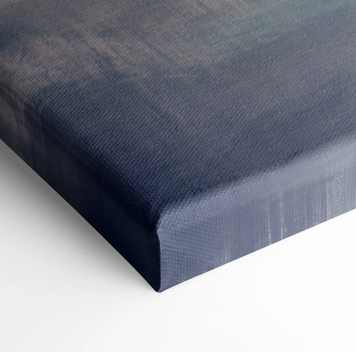 McLaren 720S inspired supercar canvas art with dark blue textured canvas and subtle gradient finish for wall decor