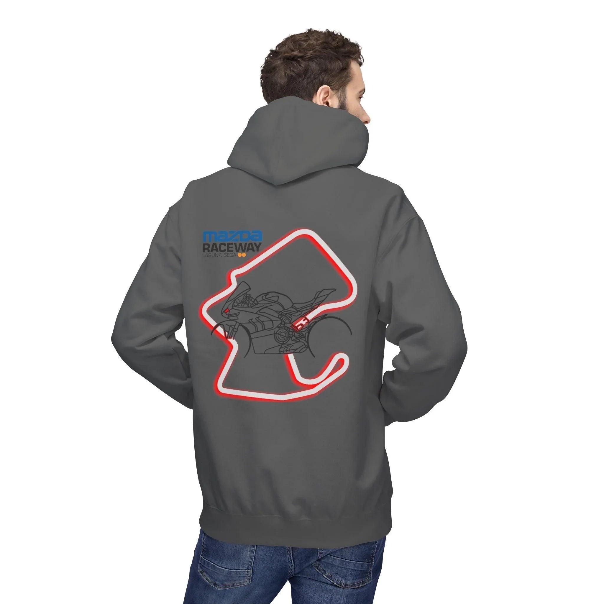 Ducati Panigale V4 SP Laguna Seca Hoodie - Red Edition for Comfort & Style